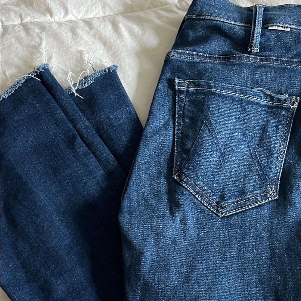 MOTHER Hustler Ankle Frey Jeans